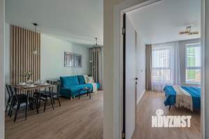 1-к квартира, посуточно, 42м2, 10/18 этаж