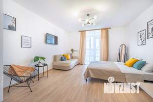 1-к квартира, посуточно, 35м2, 1/1 этаж