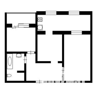 3-к квартира, на длительный срок, 62м2, 9/9 этаж