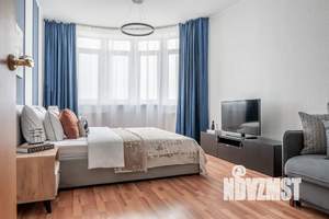 1-к квартира, посуточно, 45м2, 17/25 этаж