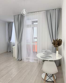 Студия квартира, на длительный срок, 38м2, 7/26 этаж