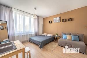 1-к квартира, посуточно, 27м2, 1/1 этаж