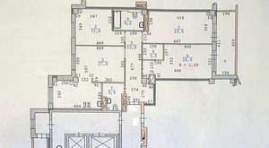4-к квартира, на длительный срок, 106м2, 13/16 этаж