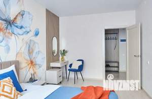 1-к квартира, посуточно, 42м2, 15/21 этаж