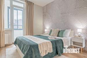 1-к квартира, посуточно, 52м2, 16/30 этаж