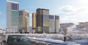 1-к квартира, на длительный срок, 35м2, 22/25 этаж