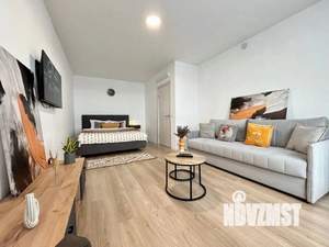 1-к квартира, посуточно, 42м2, 1/1 этаж