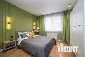 1-к квартира, посуточно, 40м2, 13/25 этаж