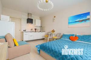 Студия квартира, посуточно, 27м2, 20/25 этаж