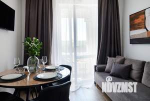 1-к квартира, посуточно, 45м2, 1/1 этаж