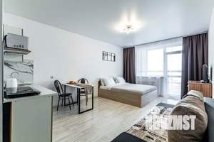 Студия квартира, посуточно, 35м2, 21/25 этаж