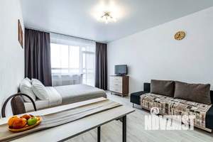 Студия квартира, посуточно, 35м2, 21/25 этаж