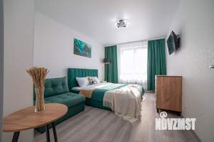 1-к квартира, посуточно, 40м2, 1/1 этаж