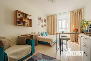 1-к квартира, посуточно, 27м2, 1/1 этаж