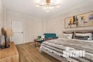 1-к квартира, посуточно, 43м2, 14/25 этаж