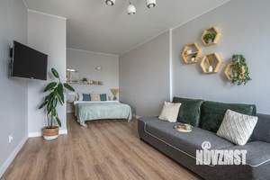 Студия квартира, посуточно, 52м2, 12/21 этаж