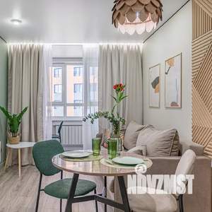 1-к квартира, посуточно, 38м2, 22/35 этаж
