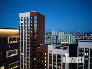 Студия квартира, посуточно, 38м2, 21/25 этаж