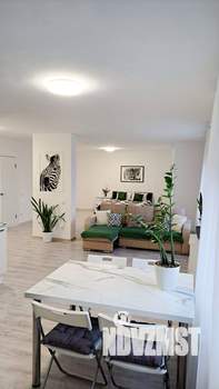 Студия квартира, на длительный срок, 73м2, 19/34 этаж