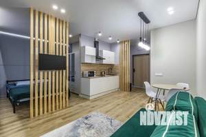 1-к квартира, посуточно, 40м2, 1/1 этаж