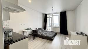 Студия квартира, на длительный срок, 27м2, 24/25 этаж