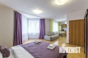 1-к квартира, посуточно, 46м2, 1/1 этаж