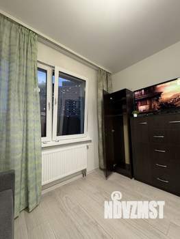 Студия квартира, на длительный срок, 20м2, 4/22 этаж
