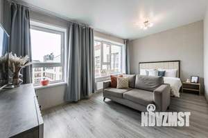 1-к квартира, посуточно, 42м2, 1/1 этаж