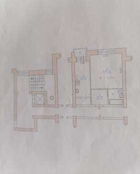 1-к квартира, на длительный срок, 36м2, 5/9 этаж