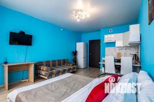 Студия квартира, посуточно, 35м2, 24/25 этаж