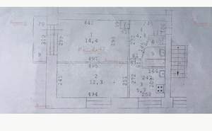 2-к квартира, на длительный срок, 40м2, 2/5 этаж