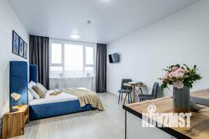 Студия квартира, посуточно, 30м2, 27/28 этаж