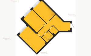 2-к квартира, на длительный срок, 67м2, 2/24 этаж