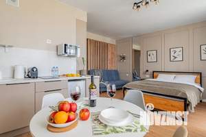 Студия квартира, посуточно, 41м2, 14/17 этаж