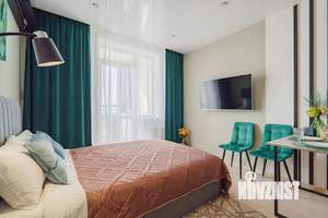 Студия квартира, посуточно, 27м2, 22/25 этаж