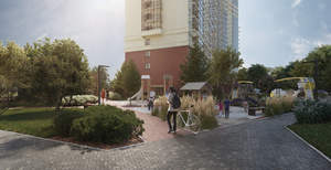 Студия квартира, на длительный срок, 28м2, 25/35 этаж