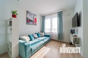 Студия квартира, посуточно, 42м2, 6/13 этаж