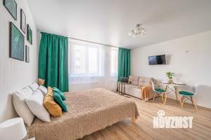 1-к квартира, посуточно, 28м2, 1/1 этаж