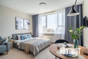 Студия квартира, посуточно, 30м2, 23/28 этаж