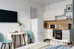 Студия квартира, посуточно, 33м2, 8/25 этаж