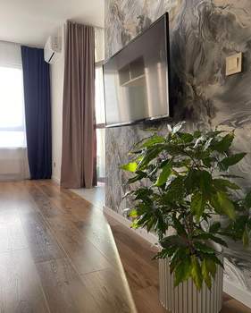Студия квартира, на длительный срок, 34м2, 20/22 этаж