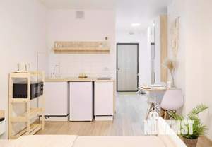 1-к квартира, посуточно, 28м2, 1/1 этаж