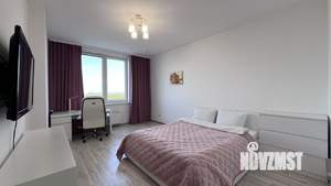 1-к квартира, на длительный срок, 46м2, 21/25 этаж