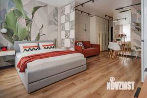 1-к квартира, посуточно, 28м2, 1/1 этаж