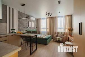 1-к квартира, посуточно, 38м2, 1/1 этаж