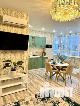 Студия квартира, посуточно, 45м2, 19/19 этаж