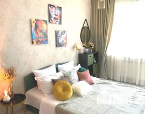 2-к квартира, посуточно, 46м2, 1/1 этаж