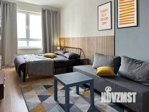 1-к квартира, посуточно, 43м2, 13/25 этаж