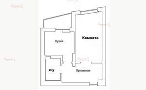 1-к квартира, на длительный срок, 45м2, 4/17 этаж