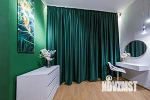 1-к квартира, посуточно, 34м2, 8/17 этаж